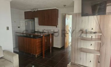 Se vende dpto. amoblado en centro de Rancagua