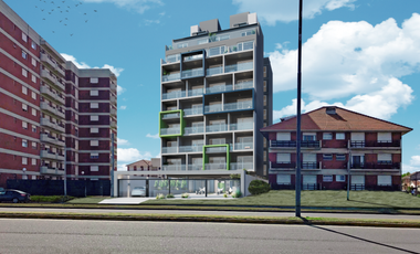 Departamento 2 amb + estudio de categoría con vista al mar. Zona Constitucion.