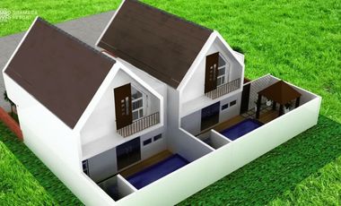 Jual Rumah Berkonsep Mezzanine dengan Minipool Plus Smarthome Bonus Water Heater atau AC
