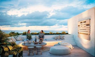 Condominio frente al mar, alberca para adultos y niños, cava, sky lounge, gimnas