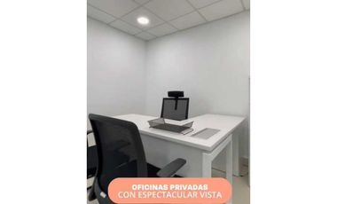 OFICINA  AMOBLADA EN FINANCIAL PARK COSTA DEL ESTE