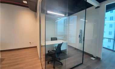 ALQUILER OFICINA AMOBLADA COSTA DEL ESTE  122M2 ESTRENAR MTTO INCLUIDO
