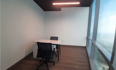 ALQUILER OFICINA AMOBLADA COSTA DEL ESTE  122M2 ESTRENAR MTTO INCLUIDO