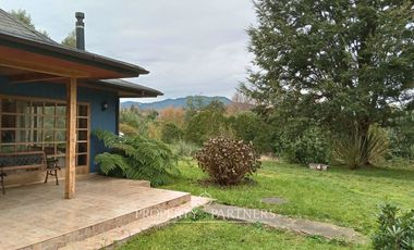 Casa en precioso terreno a 16 km de Panguipulli