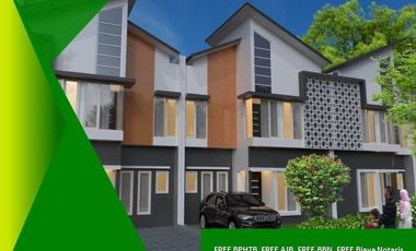 Rumah Dijual di Malang Tipe 45/77 Dekat Alun2 Free Biaya