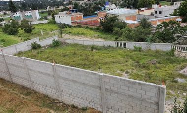 TERRENO EN VENTA CON USO DE SUELO HABITACIONAL EN SAN ESTEBAN TIZATLÁN, TLAXCALA