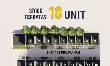Rumah modern ready siap dekat stasiun citayam