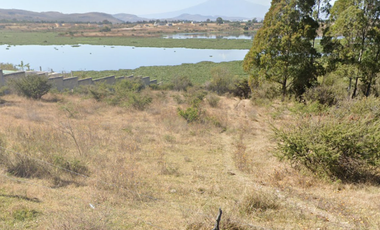 Terreno en venta Valsequillo frente a laguna, Puebla