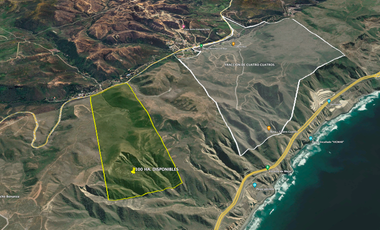 100 HA. OCEAN VIEW VECINO DE CUATRO CUATROS  VALLE DE GUADALUPE