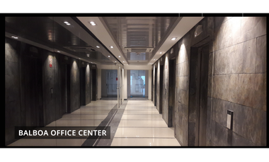 VENDO OFICINA EN BALBOA OFFICE CENTER