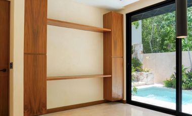 Casa con alberca privada, Jardin y cocina equipada, residencial de lujo con amen