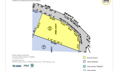 Oportunidad! Se Vende Terreno de Esquina en Altos del Maria