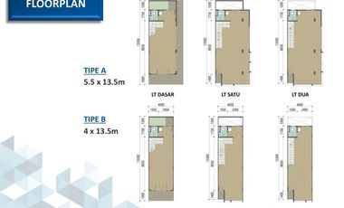 Ruko Pasar Modern T2 Bebas Banjir di BSD City