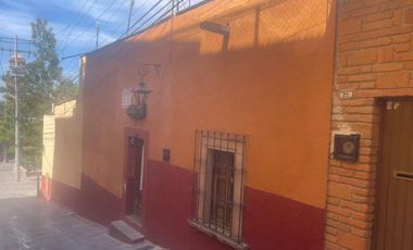 Casa Callejon Blanco en venta en centro de San Miguel de Allende Gto.