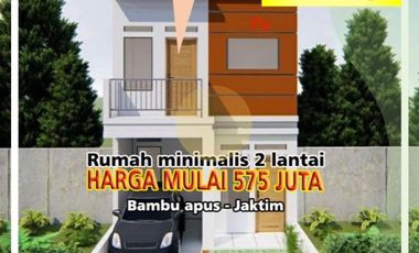 Rumah dijual di Jakarta Timur harga dibawah 700 juta