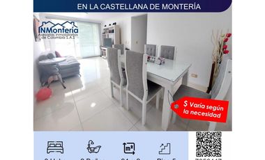 ARRIENDO DE  APARTAMENTO AMOBLADO EN LA CASTELLANA DE MONTERA