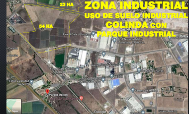 HECTAREAS INDUSTRIALES EN VENTA SOBRE LA AUTOPISTA 57