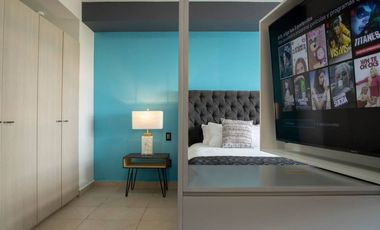 Departamento en renta con vista a la Alameda Central 805 Carso Alameda