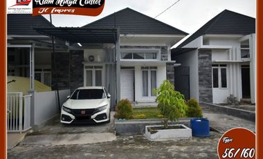 rumah bulatan cantik 1lantai jln inpres/kartama