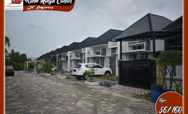 rumah bulatan cantik 1lantai jln inpres/kartama