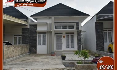 rumah bulatan cantik 1lantai jln inpres/kartama