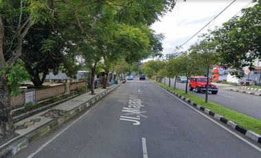 Land on the side of the Majapahit Mataram highway