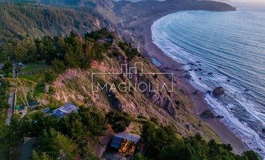 Casa en primera linea, vista al mar, La Polcura, Puertecillo