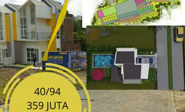 MILIKI RUMAH DENGAN BONUS KOLAM RENANG PRIBADI DILOKASI ASRI