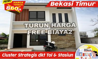 Cluster Strategis 3KT Duren Sawit dkt Tol & Stasiun Bekasi Timur