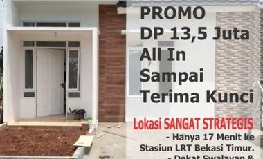 Jual rumah di cimuning bekasi DP 13,5 Juta All in