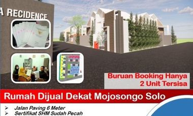 PERUMAHAN DI KARANGANYAR DEKAT MOJOSONGO SOLO