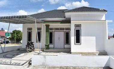 rumah baru harga murah di jl delima belakang jumbo mart kota pekanbaru