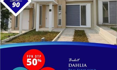 Rumah Baru di Citra Indah City Cluster Dahlia Tipe 33/90