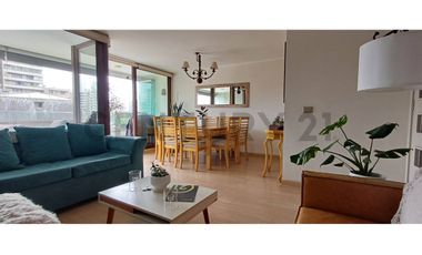 Venta Dp. 3D 3B 2 Estac. y 2 Bodegas. Metro Ñuñoa