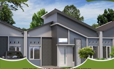 Rumah 15 Menit ke Alun2 Kota Bisa KPR 2KT Tipe 25/72