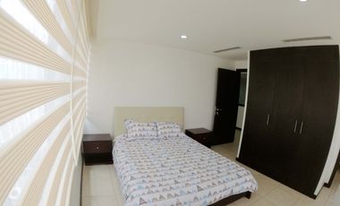 Alquiler Departamento 2 dormitorios amoblado, Bellini, Puerto Santa Ana Guayaquil - D040