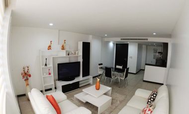 Alquiler Departamento 2 dormitorios amoblado, Bellini, Puerto Santa Ana Guayaquil - D040