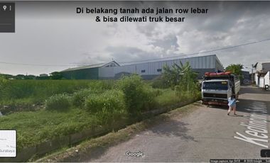 Tanah Kedung Cowek Besar 35x272 Pergudangan MURAH NJOP saja