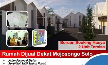 PERUMAHAN TIPE 45 DI UTARA KOTA SOLO