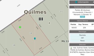 Casa en venta en Quilmes Oeste