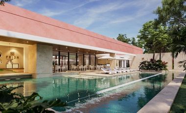 Villa (1R) en Venta en Frida Residencial en Conkal