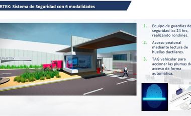 VENTA DE NAVES INDUSTRIALES SPARTEK INDUSTRIAL PARK