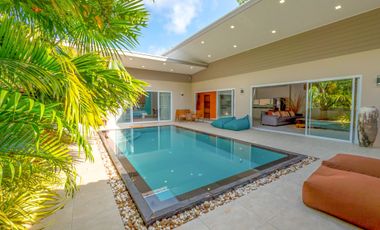 , Surat Thani.Rent this Booming Villa: 150 SqM, 3 Bed, 3 Bath - ฿88K/Mo