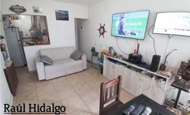 DEPARTAMENTO DE 1 AMBIENTE RECICLADO CON VISTA AL MAR