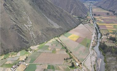 VENDO TERRENO 35,000 M2 SECTOR CHILCA OLLANTAYTAMBO CUSCO PERU