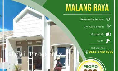 Rumah Villa Mewah di Kedungrejo DP Ringan di Pakis Malang