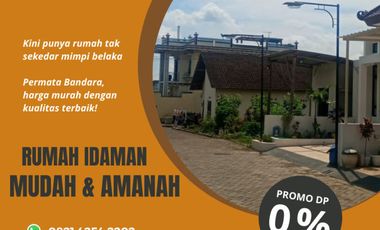 DIJUAL RUMAH AMANAH LEGALITAS AMAN SHM IMB