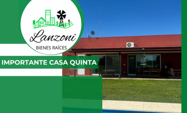 EXCELENTE CASA QUINTA - LBR157CAS/Q ( Negociable)