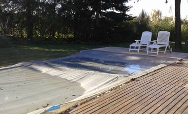 HERMOSA CASA CON AMPLIO PARQUE EN IBARLUCEA- se acepta departamento como parte de pago