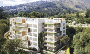 Vendo departamento por estrenar 2 habitaciones. Tumbaco